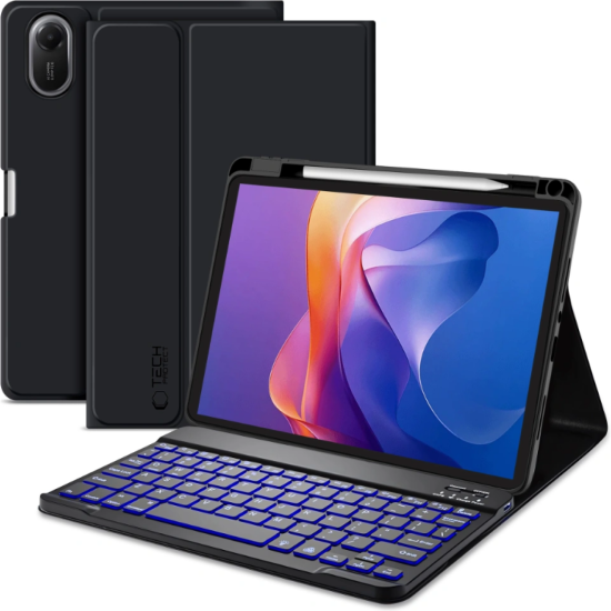 Θήκη Xiaomi Redmi Pad 2 11" Tech-Protect SC Pen Smartcase με Υποδοχή για Γραφίδα & Πληκτρολόγιο Bluetooth - Black (5906302318728)
