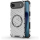 Θήκη iPhone Air Techsuit HoneyComb Shield Σκληρή Ημιδιάφανη με MagSafe - White (5949419290204)