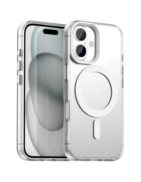 Θήκη iPhone 17 Techsuit CandyCase Σκληρή Ημιδιάφανη με MagSafe - White (5949419313408)