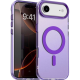 Θήκη iPhone Air Techsuit CandyCase Σκληρή Ημιδιάφανη με MagSafe - Purple (5949419313224)