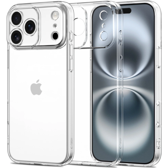 Θήκη iPhone 17 Pro Tech-Protect FlexAir Διάφανη Σιλικόνης - Clear (5906302319398)