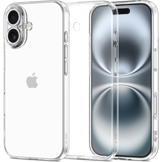 Θήκη iPhone 17 Tech-Protect FlexAir Διάφανη Σιλικόνης - Clear (5906302319374)