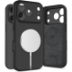 Θήκη iPhone 17 Pro Tech-Protect Silicone MagSafe Σιλικόνης με MagSafe - Black (5906302330157)