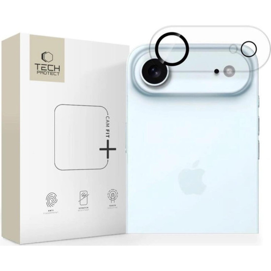 Tempered Glass iPhone Air Tech-Protect Cam Fit+ Αντιχαρακτικό Γυαλί Προστασίας για Φακό Κάμερας - Clear (5906302319091)