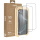 Tempered Glass iPhone 16 Pro Nekit Pure Premium Ανθεκτικό 9Η+ Full Face Αντιχαρακτικό Γυαλί Προστασίας Οθόνης με Απλικατέρ 2 Τεμάχια - Black (8719246480058)