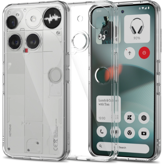Θήκη Nothing Phone 3 Tech-Protect FlexAir Hybrid Σκληρή Διάφανη - Clear (5906302330751)