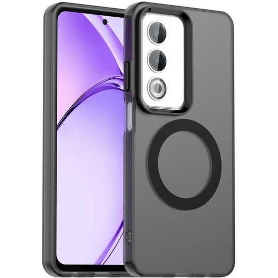 Θήκη Oppo A80 Techsuit CandyCase Σκληρή Ημιδιάφανη με MagSafe - Black (5949419310360)