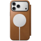 Θήκη iPhone 17 Pro Max Nomad Modern Leather Folio Δερμάτινο Πορτοφόλι με MagSafe - English Tan (NM014124858)