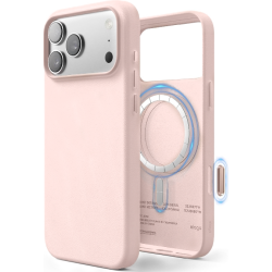 Θήκη iPhone 17 Pro Elago Magnetic Leather από Vegan Δέρμα με MagSafe - Lovely Pink (ES17MSLE63PRO-LPK)