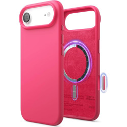 Θήκη iPhone Air Elago Magnetic Silicone Case Premium Σιλικόνης με MagSafe - Ice Red (ES17MSSC66AIR-IRED)