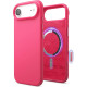 Θήκη iPhone Air Elago Magnetic Silicone Case Premium Σιλικόνης με MagSafe - Ice Red (ES17MSSC66AIR-IRED)