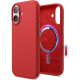 Θήκη iPhone 17 Elago Magnetic Silicone Case Premium Σιλικόνης με MagSafe - Red (ES17MSSC61-RD)