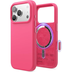 Θήκη iPhone 17 Pro Elago Magnetic Silicone Case Premium Σιλικόνης με MagSafe - Ice Red (ES17MSSC63PRO-IRED)