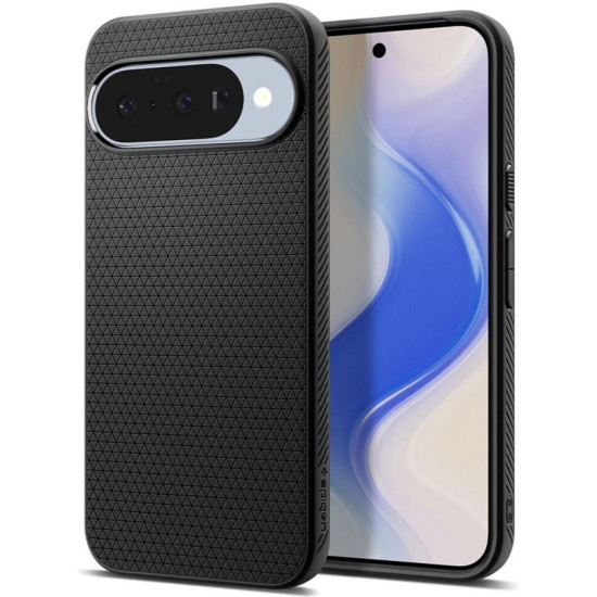 Θήκη Google Pixel 10 / 10 Pro Spigen Liquid Air Σιλικόνης - Matte Black (ACS09714)