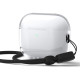 Θήκη AirPods Pro 3rd Gen Elago Clear Strap Case Διάφανη Σιλικόνης με Λουράκι Χειρός - Clear (EAPP3CL-STRAP-TR)