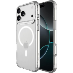 Θήκη iPhone 17 Pro Buddi Core Σκληρή Ημιδιάφανη με MagSafe - Matte Clear (8719246494703)
