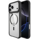 Θήκη iPhone 17 Pro Max Buddi Hybrid Σκληρή Διάφανη με MagSafe - Transparent / Black (8719246492563)