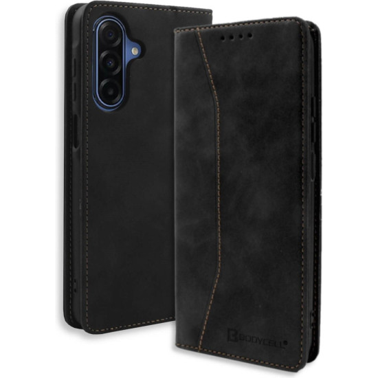 Θήκη Samsung Galaxy A17 Bodycell Book Case Πορτοφόλι - Black (5206015083280)