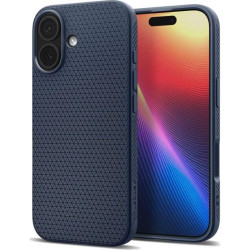 Θήκη iPhone 17 Spigen Liquid Air Ανθεκτική Σιλικόνης - Navy Blue (ACS10370)