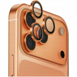 Tempered Glass iPhone 17 Pro / 17 Pro Max Uniq Optix AluGuard Αντιχαρακτικό Γυαλί Προστασίας με Αλουμίνιο για Φακό Κάμερας - Sunset Amber (UNIQ-IP6.3P-6.9P(2025)-ALENSSAMB)