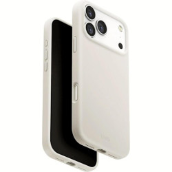 Θήκη iPhone 17 Pro Max Uniq Lino MagClick Ανθεκτική Premium Σιλικόνης με MagSafe - Mist Grey (UNIQ-IP6.9P(2025)-LINOMMGRY)