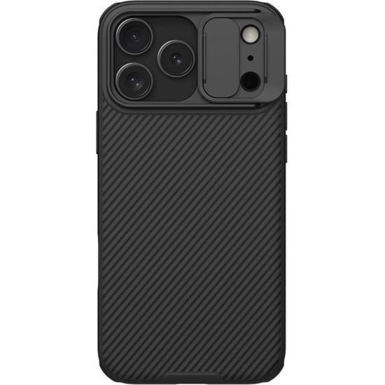 Θήκη iPhone 17 Pro Max Nillkin CamShield Pro Magnetic Σκληρή με MagSafe & Κάλυμμα για την Κάμερα - Black (6902048303928)