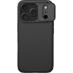 Θήκη iPhone 17 Pro Nillkin CamShield Pro Magnetic Σκληρή με MagSafe & Κάλυμμα για την Κάμερα - Black (6902048303904)