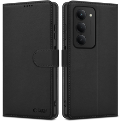 Θήκη Xiaomi Redmi 15 4G Tech-Protect Wallet Πορτοφόλι - Black (5906302332236)
