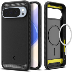 Θήκη Google Pixel 10 / 10 Pro Spigen Rugged Armor MagFit Ανθεκτική με MagSafe Qi2 - Matte Black (ACS09698)