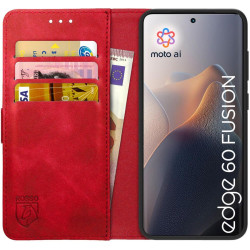 Θήκη Motorola Edge 60 Fusion Rosso Element PU Πορτοφόλι - Red (8719246481000)