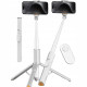 Τρίποδο Spacecase Selfie Stick Pro ST11-W Ασύρματο Bluetooth με Τηλεχειριστήριο - White (5905719129408)