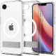 Θήκη iPhone 17e / 16e Spigen Ultra Hybrid S MagFit Σκληρή με MagSafe - Clear / White (ACS09148)