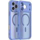 Θήκη iPhone 17 Pro Max Techsuit HaloFrost II MagSafe Σκληρή Ημιδιάφανη με MagSafe - Sky Blue (5949419325777)