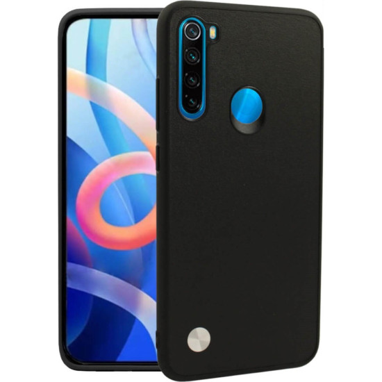 Θήκη Xiaomi Redmi Note 8 / Note 8 2021 Bodycell Vegan Cover Σκληρή - Black (5206015078095)