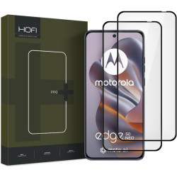 Tempered Glass Motorola Edge 60 Neo / Edge 50 Neo Hofi Premium Pro+ Αντιχαρακτικό Γυαλί Προστασίας FullFace Οθόνης 2 Τεμάχια - Black (5906302377329)