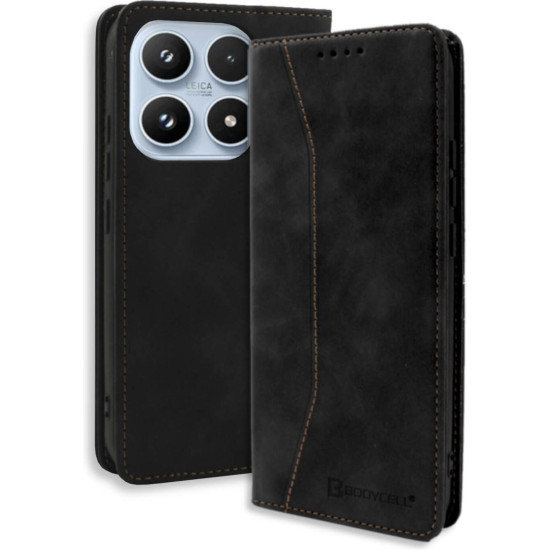 Θήκη Xiaomi 17 Bodycell Book Case Πορτοφόλι - Black (5206015084478)