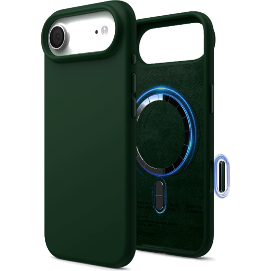Θήκη iPhone Air Elago Magnetic Silicone Case Premium Σιλικόνης με MagSafe - Alpine Green (ES17MSSC66AIR-APGR)