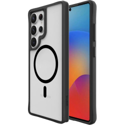 Θήκη Samsung Galaxy S25 Ultra Buddi Hybrid Σκληρή Ημιδιάφανη με MagSafe - Matte Black (8719246493096)