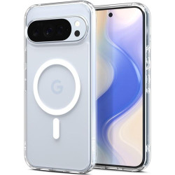 Θήκη Google Pixel 10 Pro XL Spigen Ultra Hybrid MagFit Ανθεκτική Σκληρή με MagSafe Qi2 - Clear / White (ACS09725)