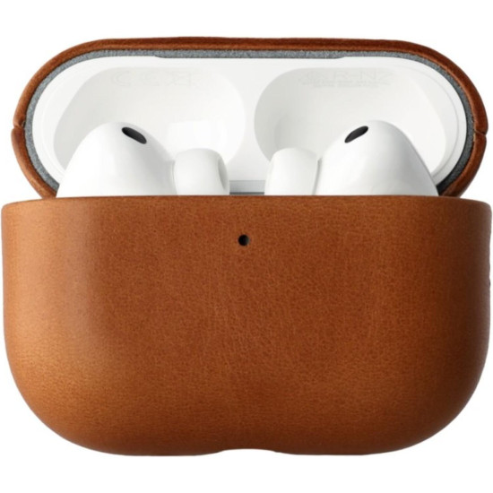 Θήκη AirPods Pro 3rd Gen Rosso Deluxe Σκληρή Δερμάτινη - Brown (8719246494819)