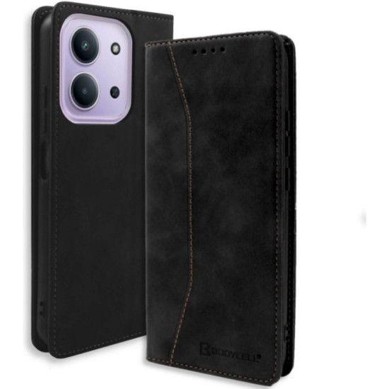 Θήκη Xiaomi Redmi 15C 5G / Poco C85 5G Bodycell Book Case Πορτοφόλι - Black (5206015084560)