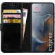 Θήκη Motorola Edge 60 Rosso Element PU Πορτοφόλι - Black (8719246488443)