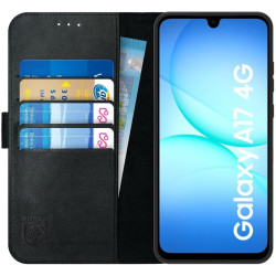 Θήκη Samsung Galaxy A17 Rosso Deluxe Δερμάτινο Πορτοφόλι - Black (8719246494215)