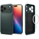 Θήκη iPhone 17 Pro Spigen Thin Fit MagFit Ανθεκτική Σκληρή με MagSafe - Abyss Green (ACS10340)
