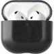 Θήκη AirPods 4th Gen Rosso Deluxe Σκληρή Δερμάτινη - Black (8719246494826)