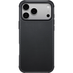 Θήκη iPhone 17 Pro Max Pitaka Aramid ProGuard MagEZ Case Pro 5 Aramid Fiber Body Ανθεκτική με MagSafe 2.3mm 600D - Black / Gray / Twill (KI1701MGPM)