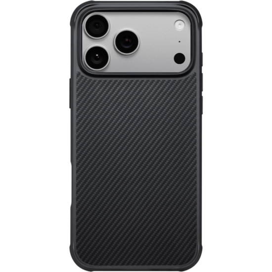 Θήκη iPhone 17 Pro Max Pitaka Aramid ProGuard MagEZ Case Pro 5 Aramid Fiber Body Ανθεκτική με MagSafe 2.3mm 600D - Black / Gray / Twill (KI1701MGPM)