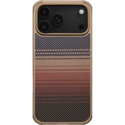 Θήκη iPhone 17 Pro Max Pitaka Aramid ProGuard MagEZ Case Pro 5 Aramid Fiber Body Ανθεκτική με MagSafe 2.3mm 1500D - Sunset (KI1702MGPM)