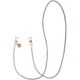Λουράκι Λαιμού AVY Chain Crossbody Strap Αποσπώμενο για Θήκες Κινητών / Smartphones - Silver Spark (8719246497544)