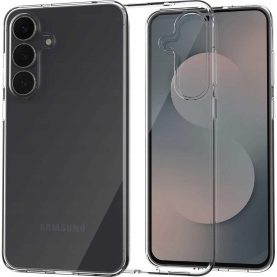 Θήκη Samsung Galaxy S25 FE Spacecase Clear Case Διάφανη Σιλικόνης 1mm - Transparent (5905719132651)